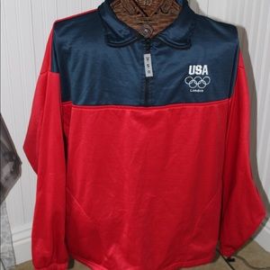 TEAM USA Vintage Quarter Zip Jacket